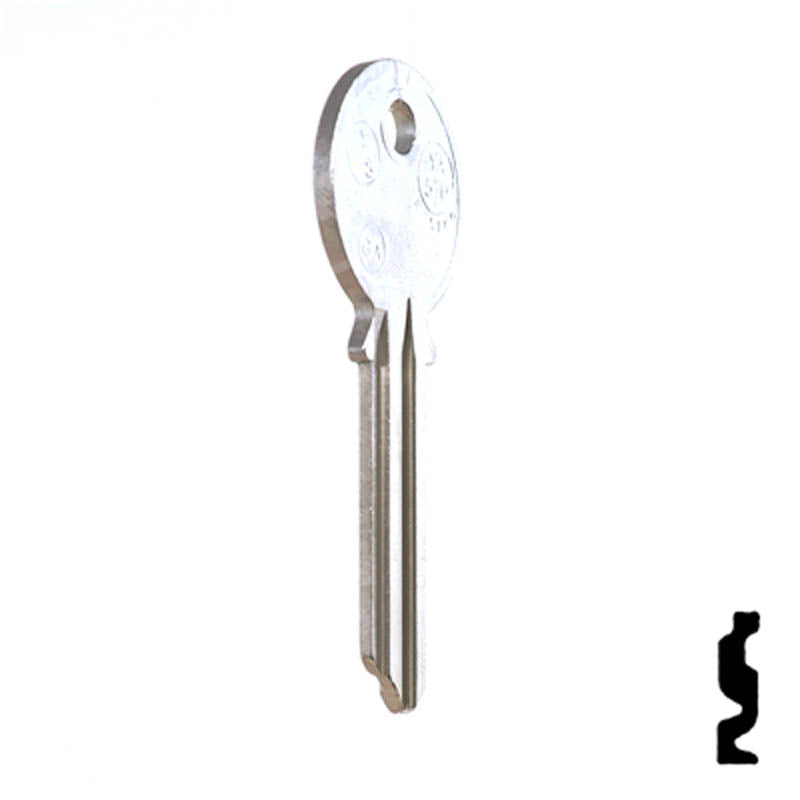 Uncut Key Blank | Yale | Y78, 998GA Residential-Commercial Key JMA USA