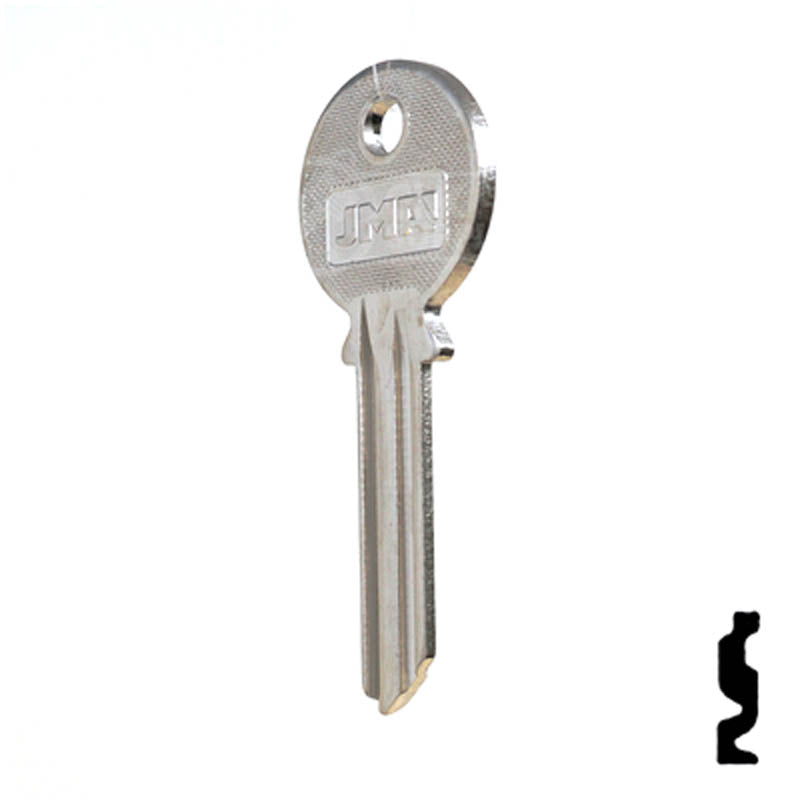 Uncut Key Blank | Yale | Y78, 998GA Residential-Commercial Key JMA USA