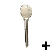 Uncut Key Blank | Zeiss Ikon | ZE-1X Residential-Commercial Key JMA USA