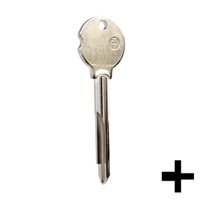 Uncut Key Blank | Zeiss Ikon | ZE-1X Residential-Commercial Key JMA USA