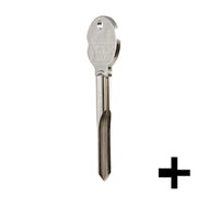 Uncut Key Blank | Zeiss Ikon | ZE-1X Residential-Commercial Key JMA USA