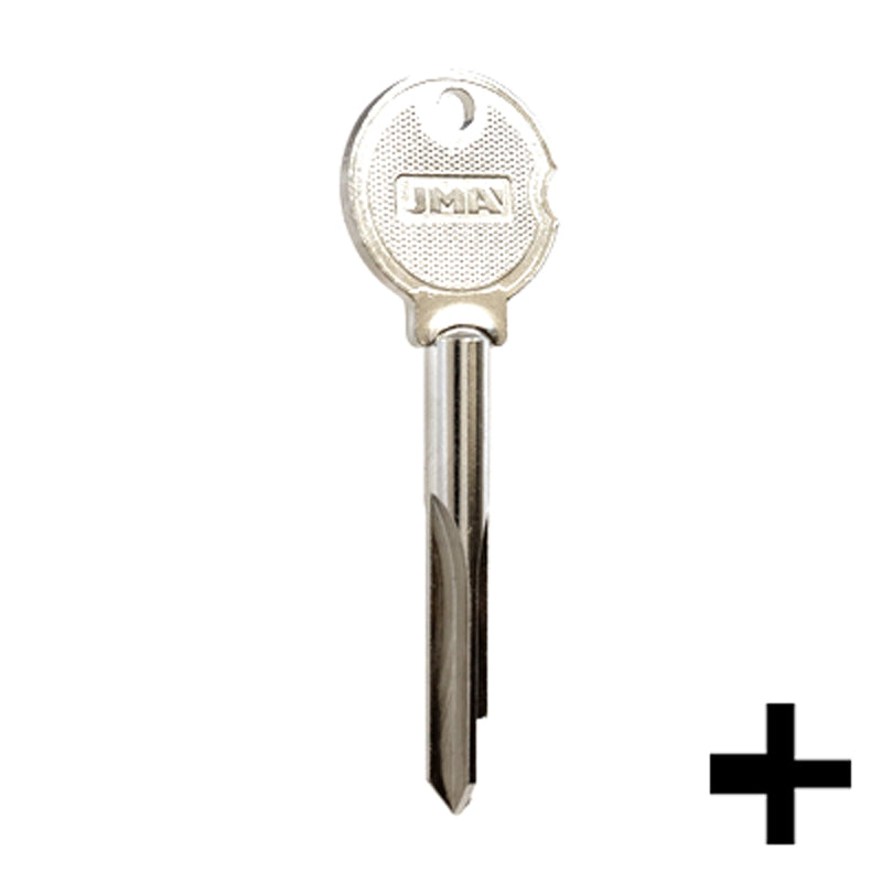 Uncut Key Blank | Zeiss Ikon | ZE-1X Residential-Commercial Key JMA USA