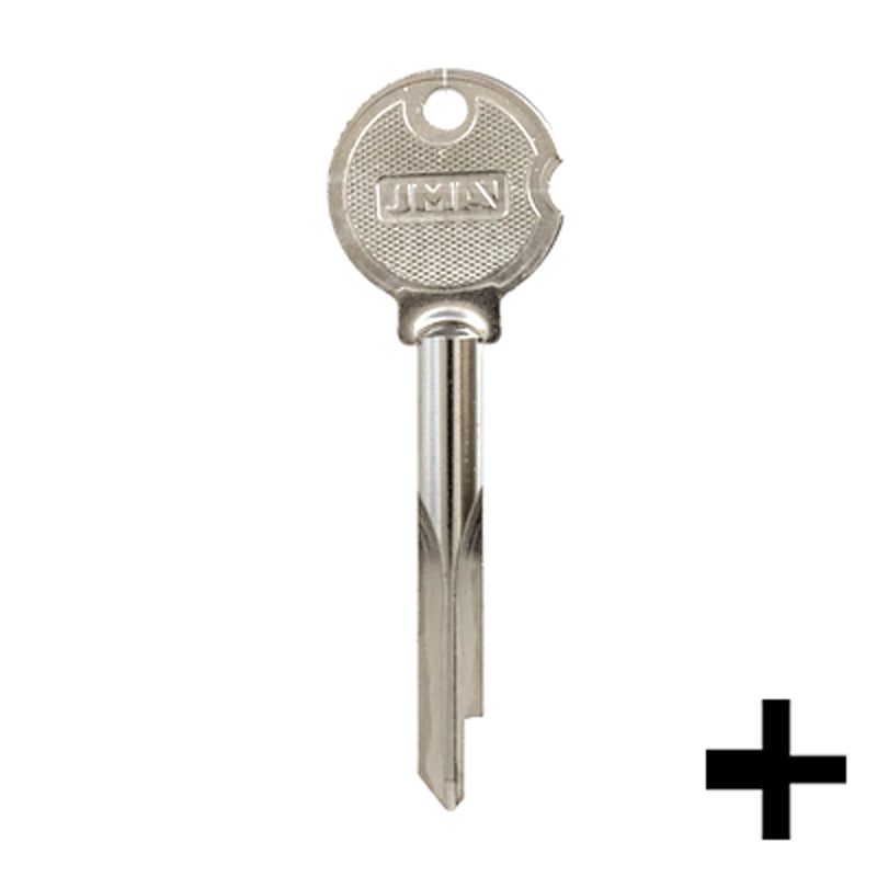 Uncut Key Blank | Zeiss Ikon | ZE-1X Residential-Commercial Key JMA USA