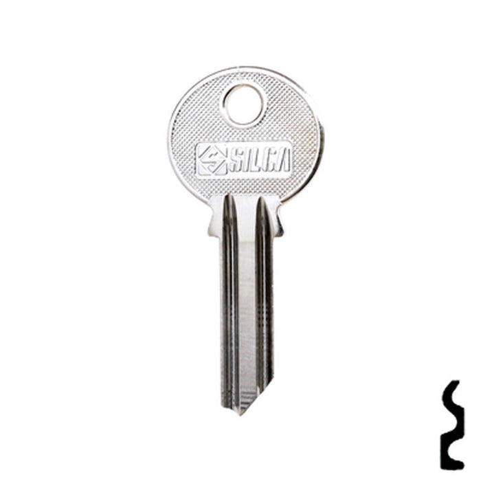 Uncut Key Blank | Zeiss-Ikon | ZE1, ZKN1 Residential-Commercial Key Ilco