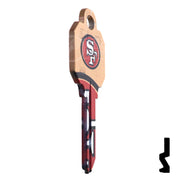 Uncut Key Blanks | Schlage | NFL 49ERS Residential-Commercial Key Ilco