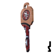 Uncut Key Blanks | Schlage | NFL 49ERS Residential-Commercial Key Ilco