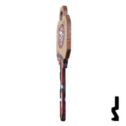 Uncut Key Blanks | Schlage | NFL 49ERS Residential-Commercial Key Ilco