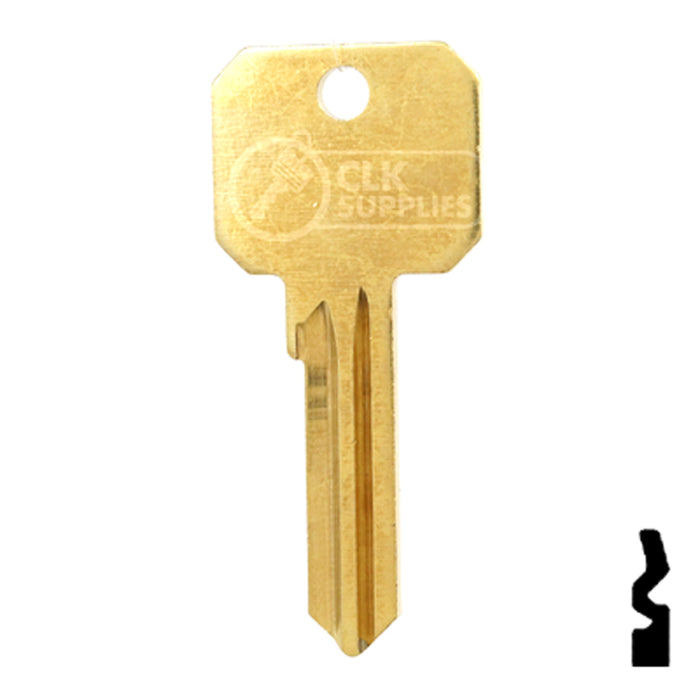 Uncut NB Key Blank | Corbin Russwin | RU45, 1011D1 Residential-Commercial Key Ilco