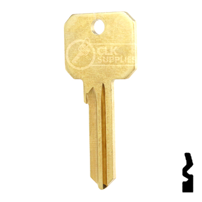 Uncut NB Key Blank | Corbin Russwin | RU45, 1011D1 Residential-Commercial Key Ilco