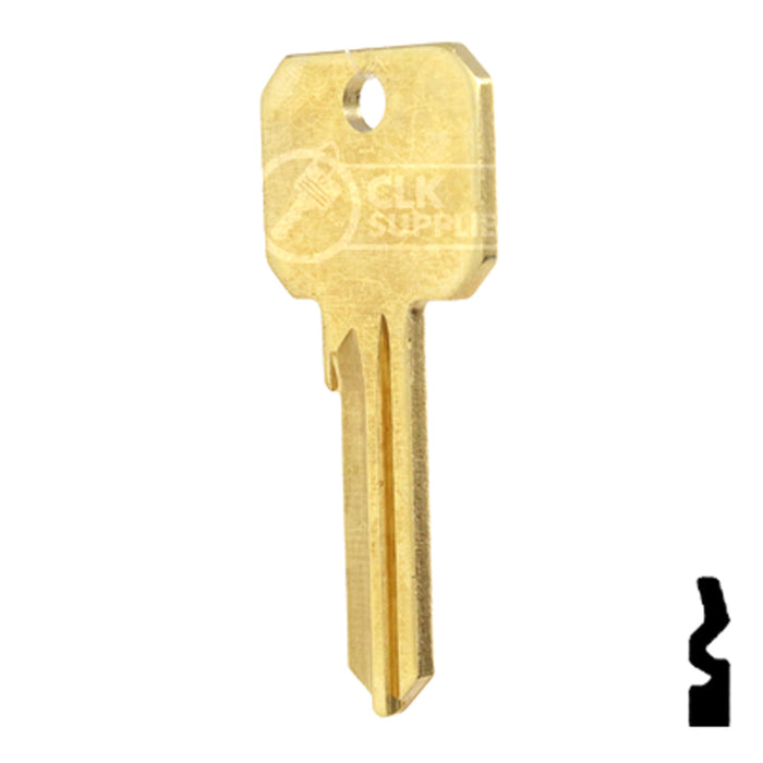 Uncut NB Key Blank | Corbin Russwin | RU45, 1011D1 Residential-Commercial Key Ilco