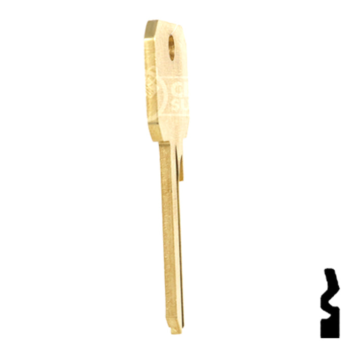 Uncut NB Key Blank | Corbin Russwin | RU45, 1011D1 Residential-Commercial Key Ilco