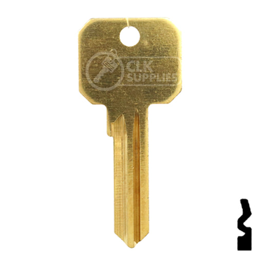 Uncut NB Key Blank | Corbin Russwin | RU45, 1011D1 Residential-Commercial Key Ilco