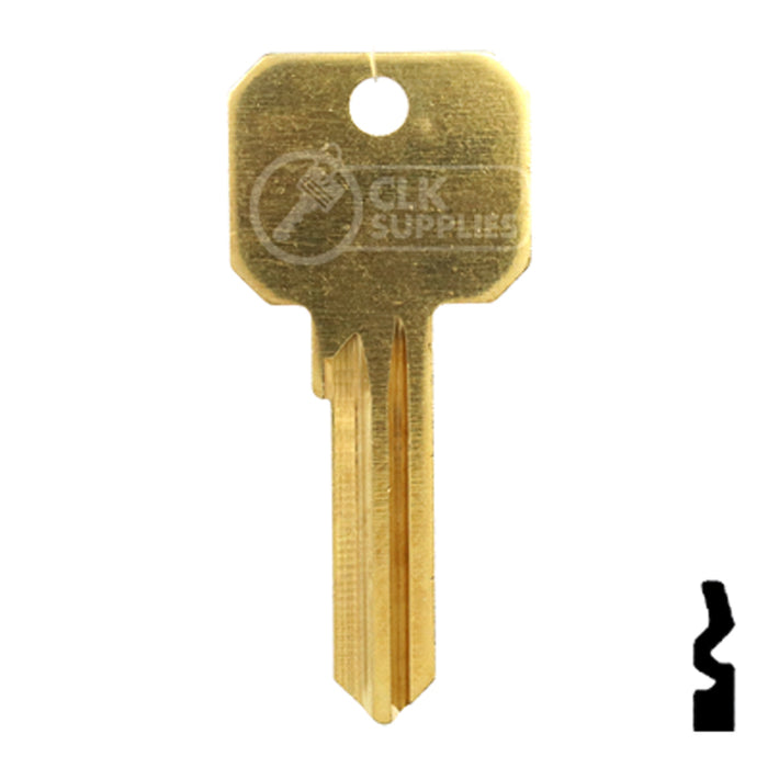 Uncut NB Key Blank | Corbin Russwin | RU45, 1011D1 Residential-Commercial Key Ilco
