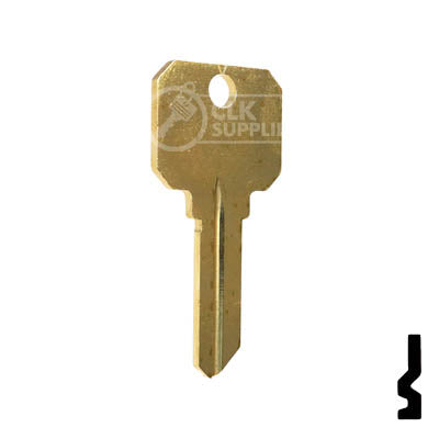 Uncut NB  Key Blank | Schlage | SC8 Residential-Commercial Key Ilco