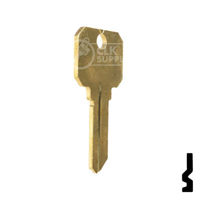 Uncut NB  Key Blank | Schlage | SC8 Residential-Commercial Key Ilco