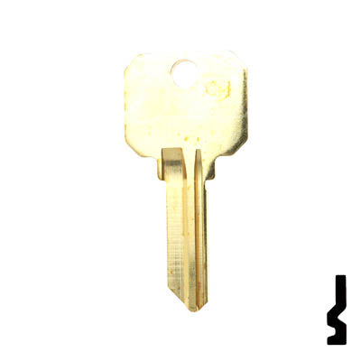 Uncut NB  Key Blank | Schlage | SC8 Residential-Commercial Key Ilco