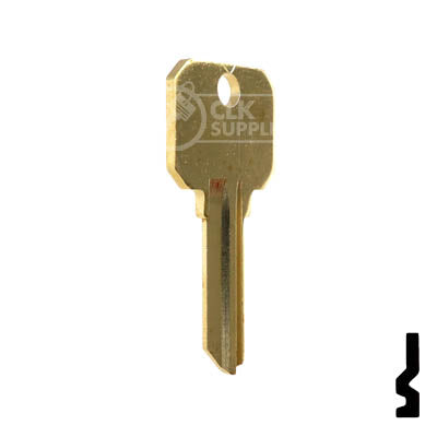 Uncut NB  Key Blank | Schlage | SC8 Residential-Commercial Key Ilco