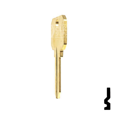 Uncut NB  Key Blank | Schlage | SC8 Residential-Commercial Key Ilco