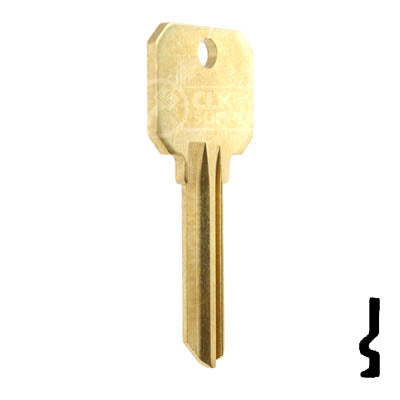 Uncut NB Key Blank | Schlage | SC9 Residential-Commercial Key Ilco