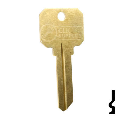 Uncut NB Key Blank | Schlage | SC9 Residential-Commercial Key Ilco