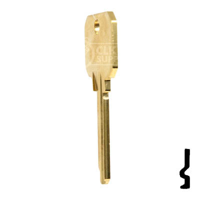 Uncut NB Key Blank | Schlage | SC9 Residential-Commercial Key Ilco