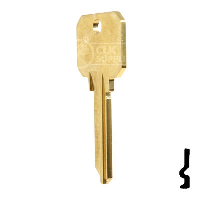 Uncut NB Key Blank | Schlage | SC9 Residential-Commercial Key Ilco