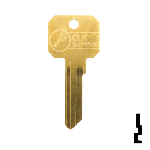 Uncut NB Key Blank | Weiser | WK2 Residential-Commercial Key Ilco