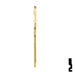 Uncut NB Key Blank | Weiser | WR4 Residential-Commercial Key Ilco