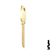 Uncut Neuter Bow Key Blank | Corbin Russwin | CO88 Residential-Commercial Key Ilco