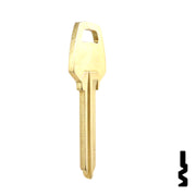 Uncut Neuter Bow Key Blank | Corbin Russwin | CO88 Residential-Commercial Key Ilco