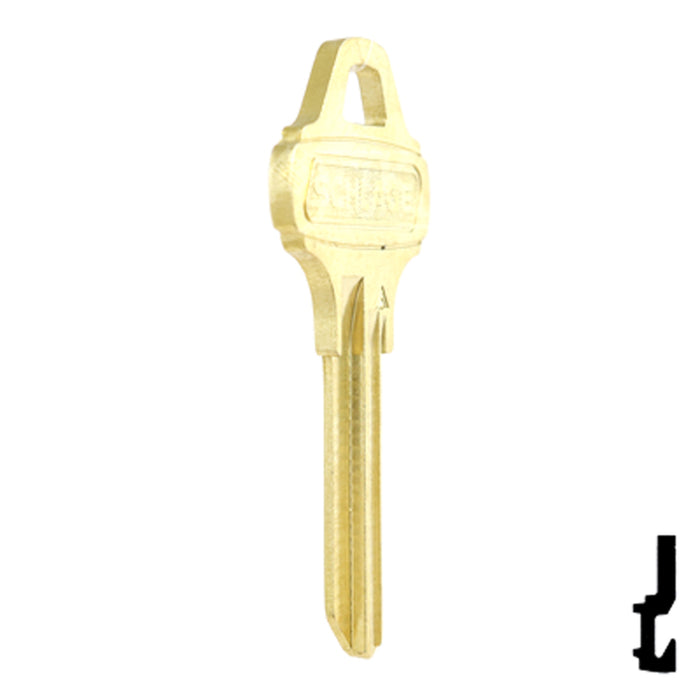 Uncut OEM Key Blank | Schlage Everest | C100 Residential-Commercial Key Schlage