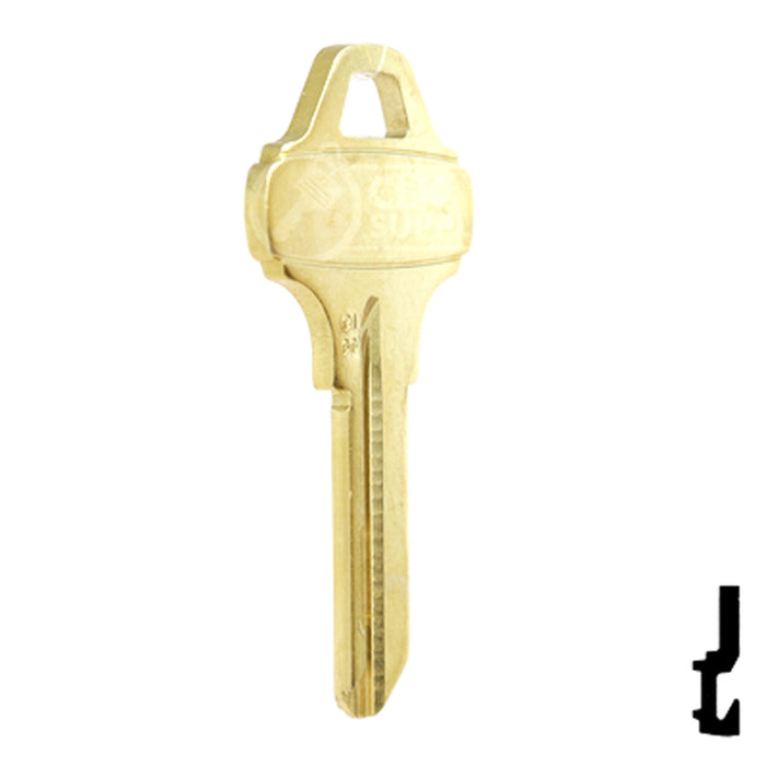 Uncut OEM Key Blank | Schlage Everest | C100 Residential-Commercial Key Schlage