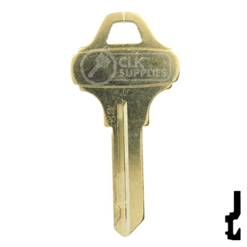 Uncut OEM Key Blank | Schlage Everest | C120 Residential-Commercial Key Schlage