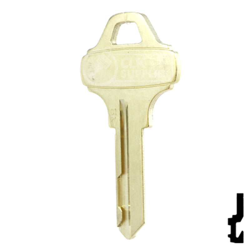 Uncut OEM Key Blank | Schlage Everest | C120 Residential-Commercial Key Schlage