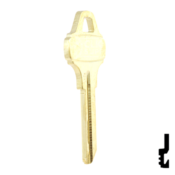 Uncut OEM Key Blank | Schlage Everest | C124 Residential-Commercial Key Schlage