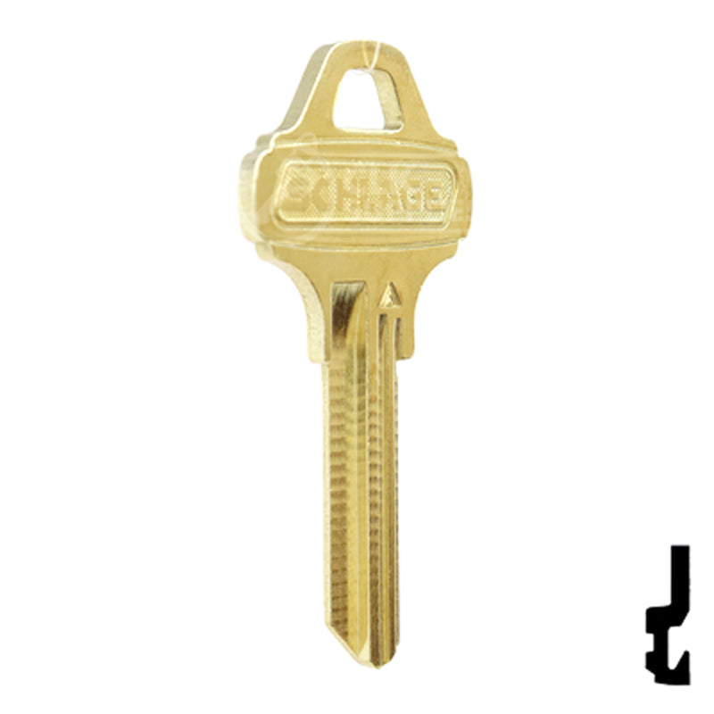 Uncut OEM Key Blank | Schlage Everest | C125 Residential-Commercial Key Schlage