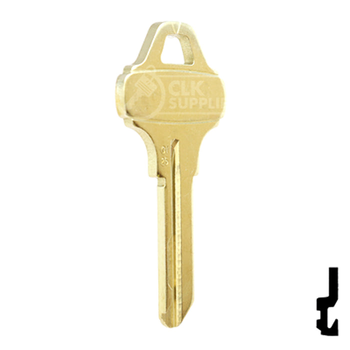 Uncut OEM Key Blank | Schlage Everest | C125 Residential-Commercial Key Schlage