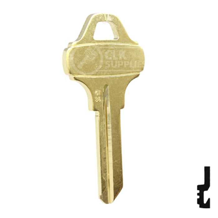 Uncut OEM Key Blank | Schlage Everest | C135 Residential-Commercial Key Schlage