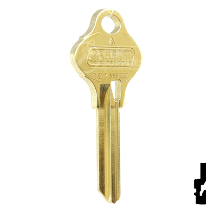 Uncut OEM Key Blank | Schlage Everest | S123 Residential-Commercial Key Schlage