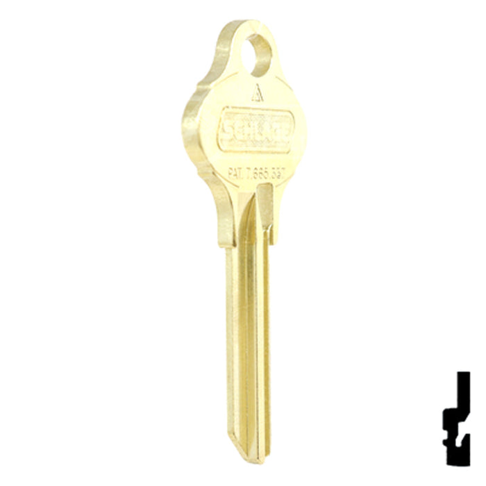 Uncut OEM Key Blank | Schlage Everest | S123 Residential-Commercial Key Schlage