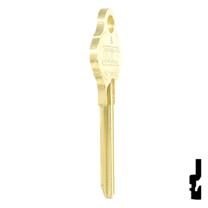 Uncut OEM Key Blank | Schlage Everest | S123 Residential-Commercial Key Schlage