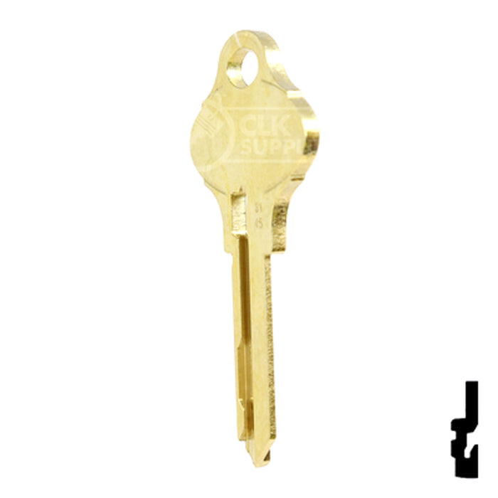 Uncut OEM Key Blank | Schlage Everest | S145 Residential-Commercial Key Schlage