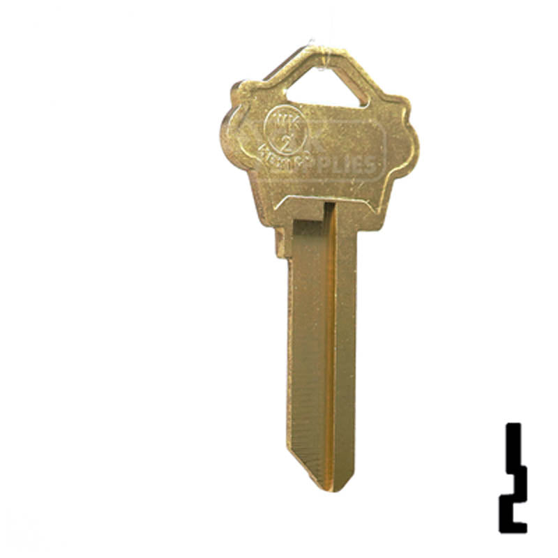 WK2, 1175N Weslock Key Residential-Commercial Key JMA USA