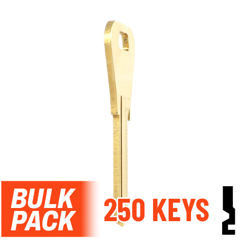 WR3 1054WB Weiser Key 250 Bulk Pack Residential-Commercial Key JMA USA