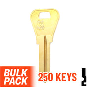WR3 1054WB Weiser Key 250 Bulk Pack Residential-Commercial Key JMA USA
