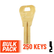 WR3 1054WB Weiser Key 250 Bulk Pack Residential-Commercial Key JMA USA