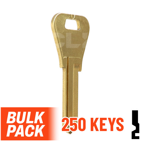 WR3 1054WB Weiser Key 250 Bulk Pack Residential-Commercial Key JMA USA