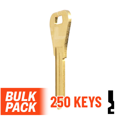 WR3 1054WB Weiser Key 250 Bulk Pack Residential-Commercial Key JMA USA