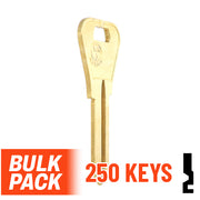 WR3 1054WB Weiser Key 250 Bulk Pack Residential-Commercial Key JMA USA