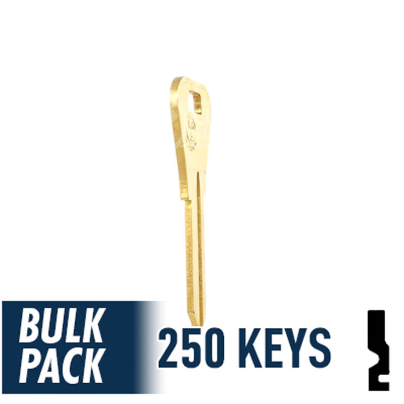 WR3 1054WB Weiser Key 250 Bulk Pack Residential-Commercial Key JMA USA
